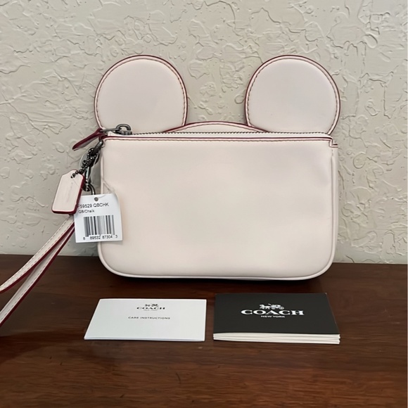 Coach x Disney Mickey Wristlet - Picture 1 of 9